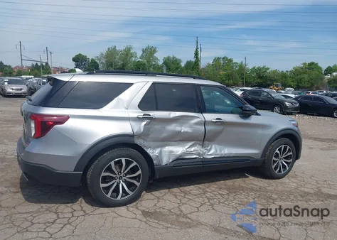 2020 Ford Explorer St из США, поврежденный, VIN 1FM5K8GC2LGB45689